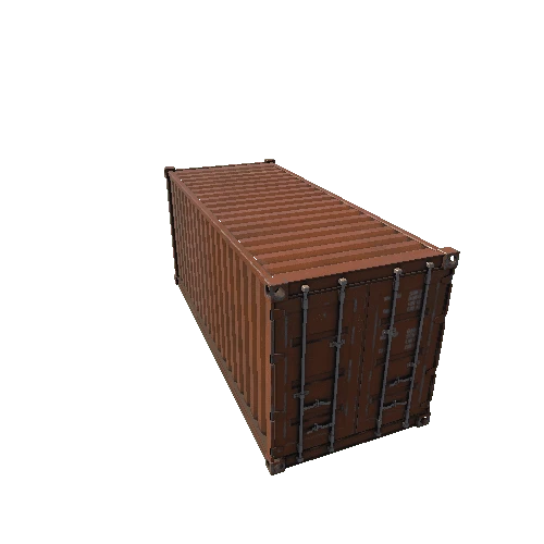 Cargo Container Orange